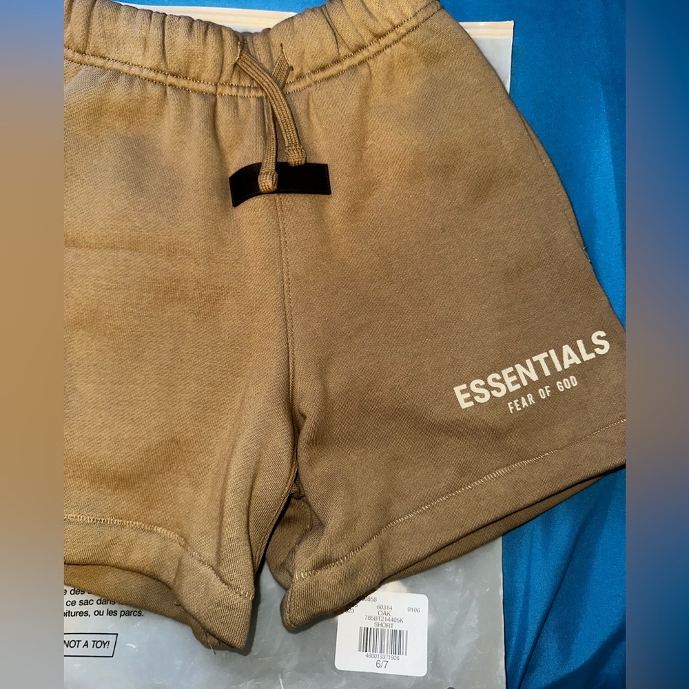 Kids FOG Short Tan